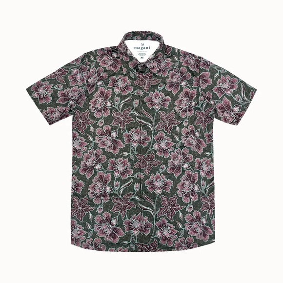 Luxury Performance Batik Shirt for Mens - Picture 4 of 8